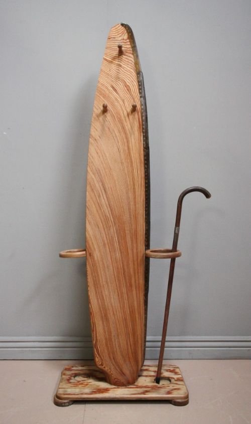 Unusual 1920'S Propeller Coat & Stick Stand.