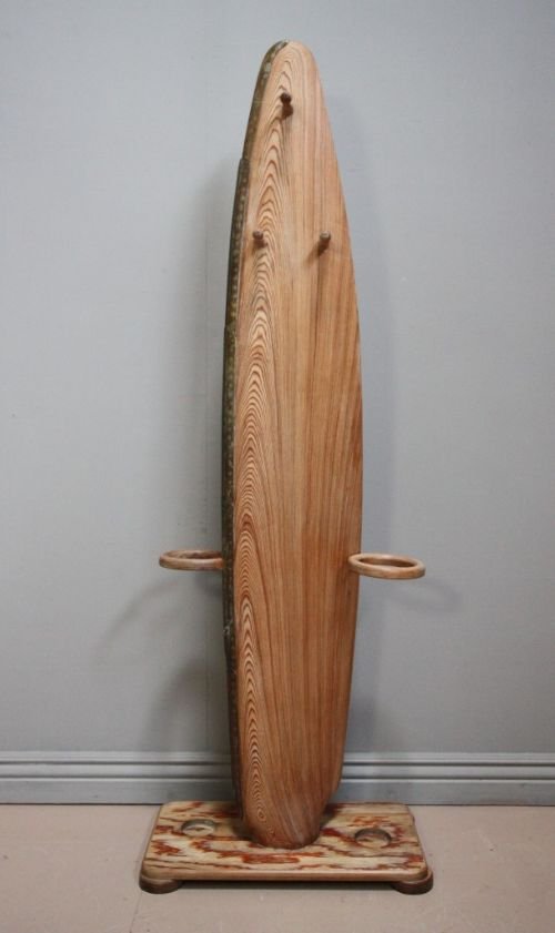 fig 1. Unusual 1920's Propeller Coat & Stick Stand.