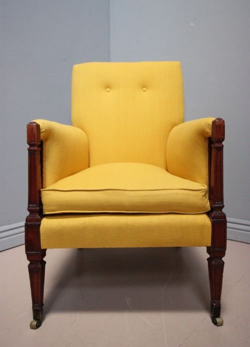 Regency Antique Mahogany Armchair