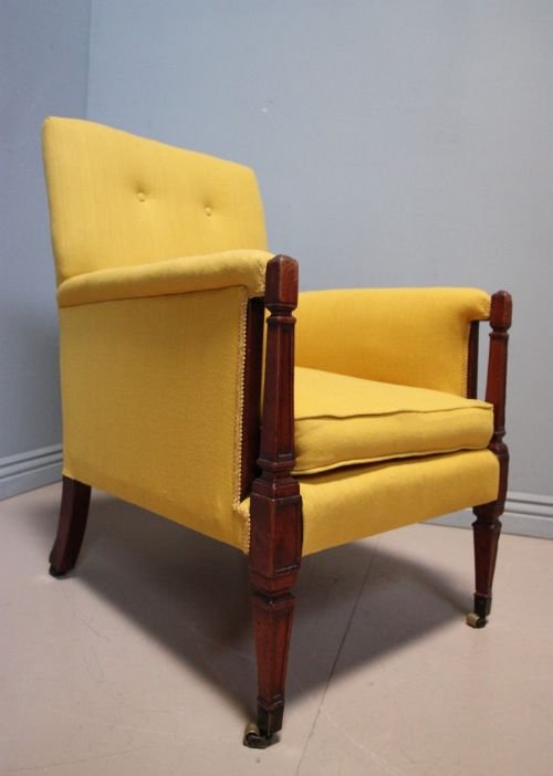 fig 1. Regency Antique Mahogany Armchair