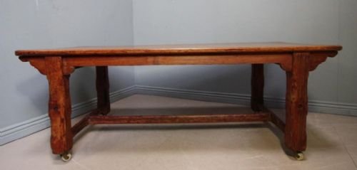 fig 1. Large Antique Pine Kitchen/Dining Table