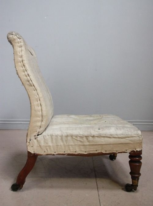 Regency Antique Side Chair for Re-upholstery.
