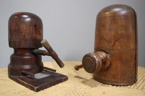 Pair of Antique Victorian Hat Stretchers