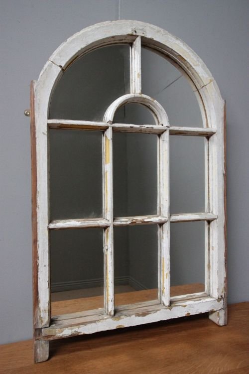 Victorian Antique Arched Mirror