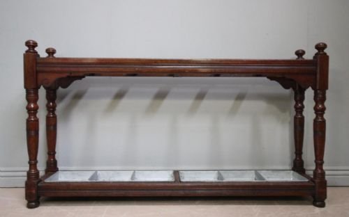 Antique Country House Oak Stick Stand