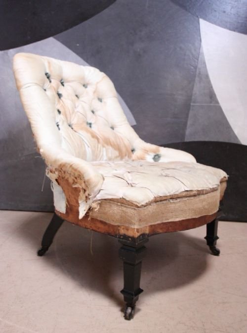 fig 1. English Antique Victorian Side Chair
