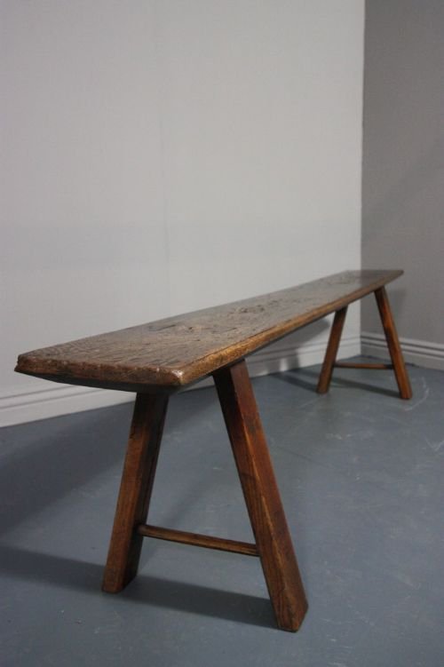 Georgian Antique Elm Bench/seat
