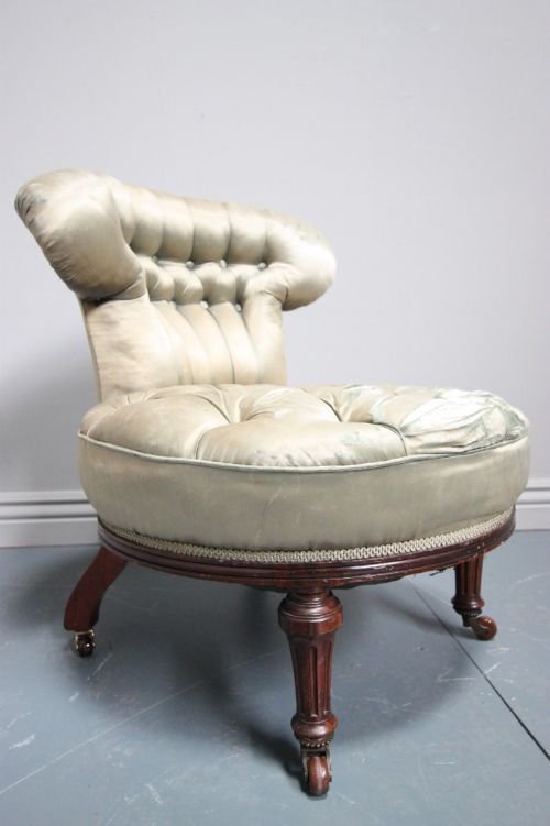 fig 1. Beautiful Antique Side Chair by Holland & Sons

