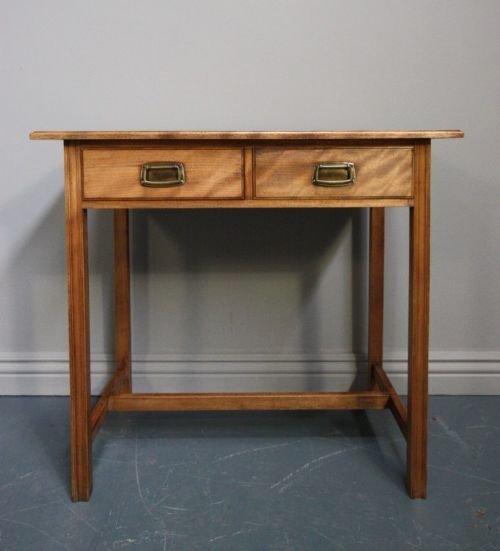 Rare 'Heals' Antique Mahogany Side Table.