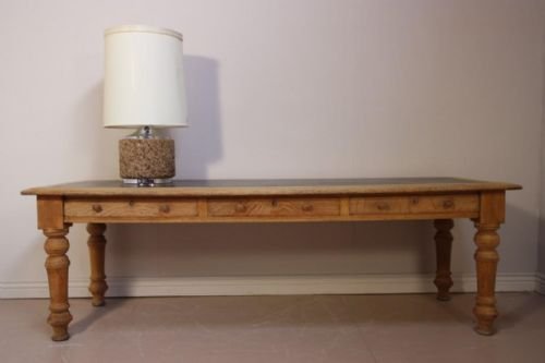 Antique Oak Library/writing Table.