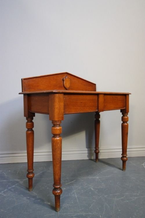 Victorian Antique Oak Hall Table