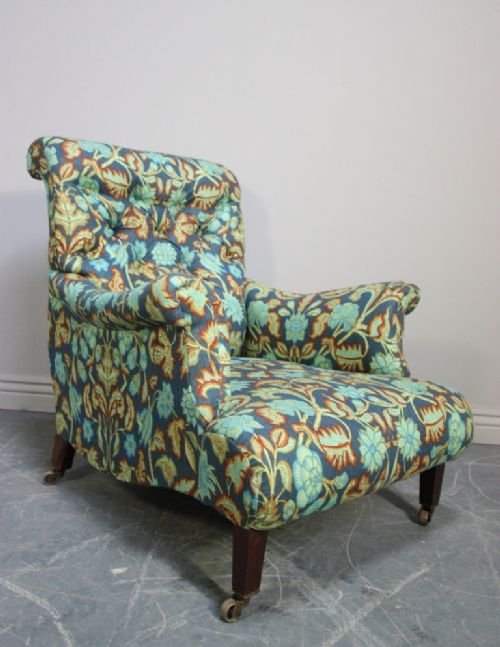 Victorian Antique Armchair/castle Greystoke.