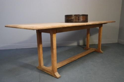 Edwardian Antique Mahogany Refectory Dining Table
