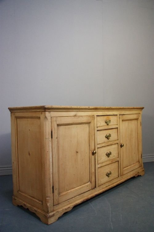 fig 1. Georgian Antique Pine Dresser Base