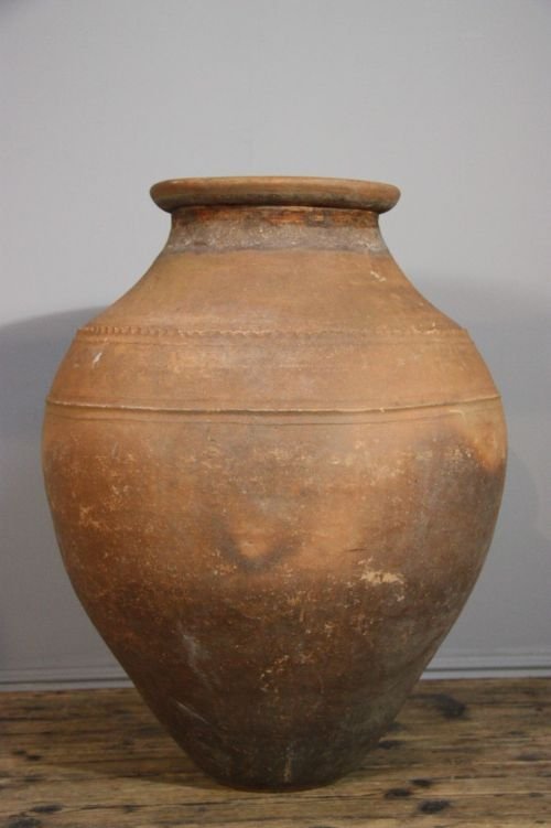 Large Antique Terracotta Storage Jar/urn/vessel