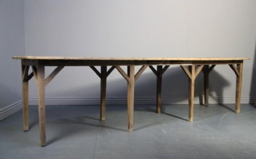 Wonderful Large Antique Oak Dining Table.