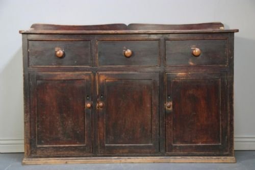 Antique Pine Dresser Base.