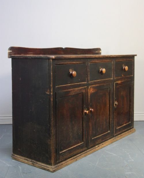 fig 1. Antique Pine Dresser Base.