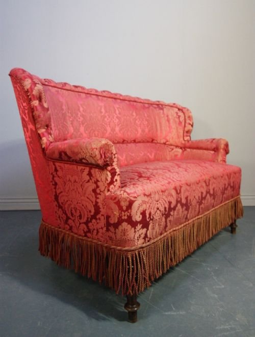 fig 1. Attractive French Antique Sofa / Seat/ Settee