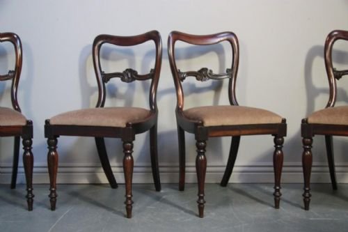 fig 1. Set of Six Regency Antique Dining Chairs
