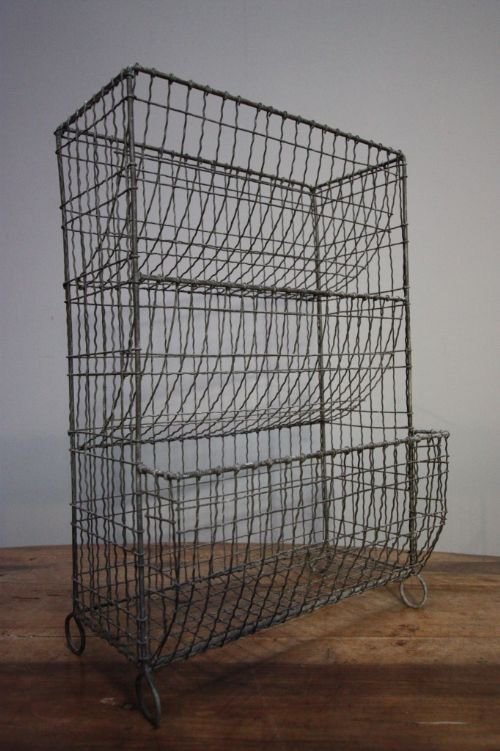 1930'S Industrial Wire Rack/holder