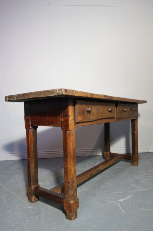 fig 1. 18th Century French Antique Serving Table.