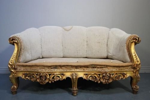 Italian Antique Gilt Sofa/settee