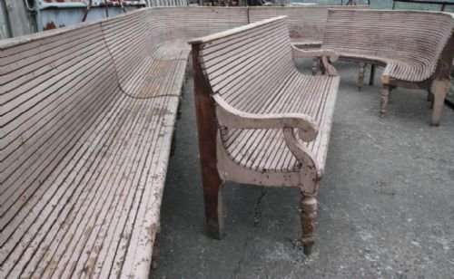 fig 2. Unique Victorian Antique Boxing Ring Seating