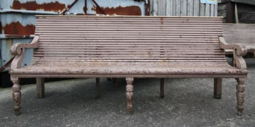 fig 3. Unique Victorian Antique Boxing Ring Seating