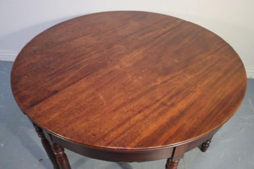 fig 1. Pair of Regency Antique Mahogany Console Tables.