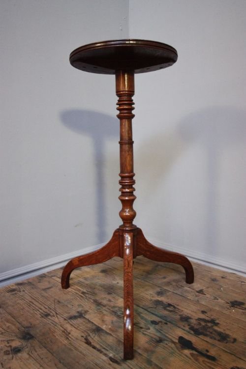 Regency Antique Oak Wine Table.