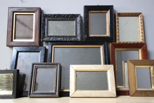 Wonderful Collection of Assorted Antique Mirrors.