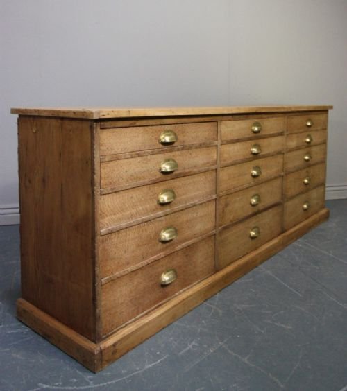 Unusual Victorian Antique Flight of Drawers.