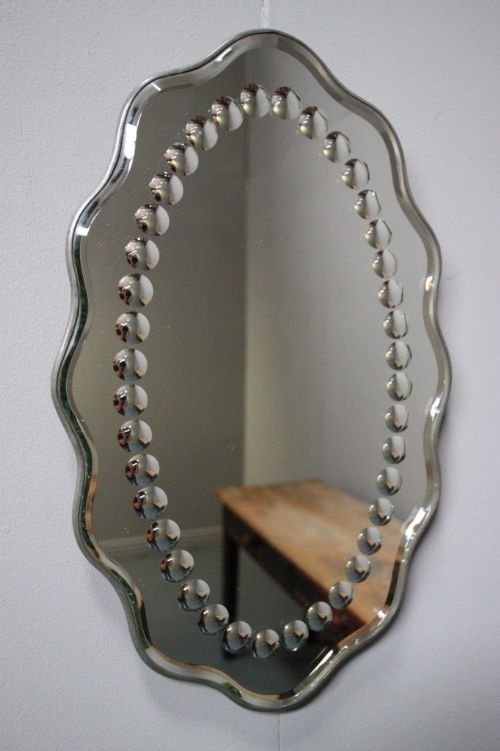 Pair of English 19th Century Mirrored Cake Stands