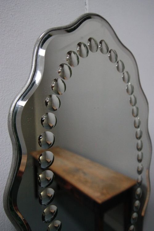 fig 1. Pair of English 19th Century Mirrored Cake Stands