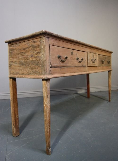 fig 1. 18th Century West Country Antique Pine Dresser