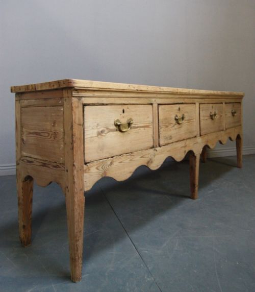 fig 1. Early Georgian Antique Welsh Dresser Base