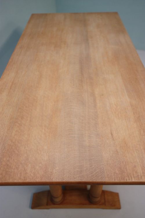 fig 3. Wonderful Heals Antique Oak Dining Table & Chairs