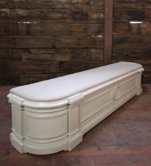 fig 1. Massive Regency Antique Window Seat