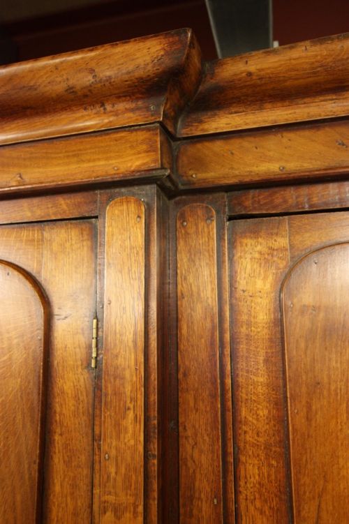 fig 2. Fine Georgian Antique Oak Housekeepers Cupboard.