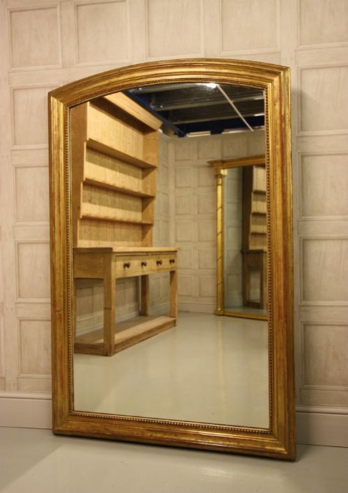 French Antique Original Gilt Mirror