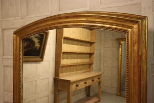 fig 1. French Antique Original Gilt Mirror