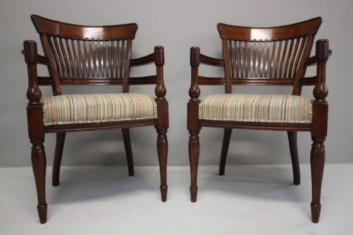 Pair of Godwin Antique Armchairs by James Peddle.