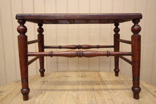 Antique Mahogany Luggage Stand.
