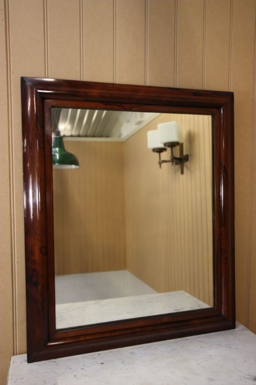 Georgian Antique Rosewood Mirror

