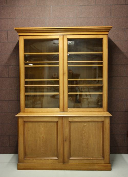 Beautiful Quality Antique Ash Bookcase by J.taylor
