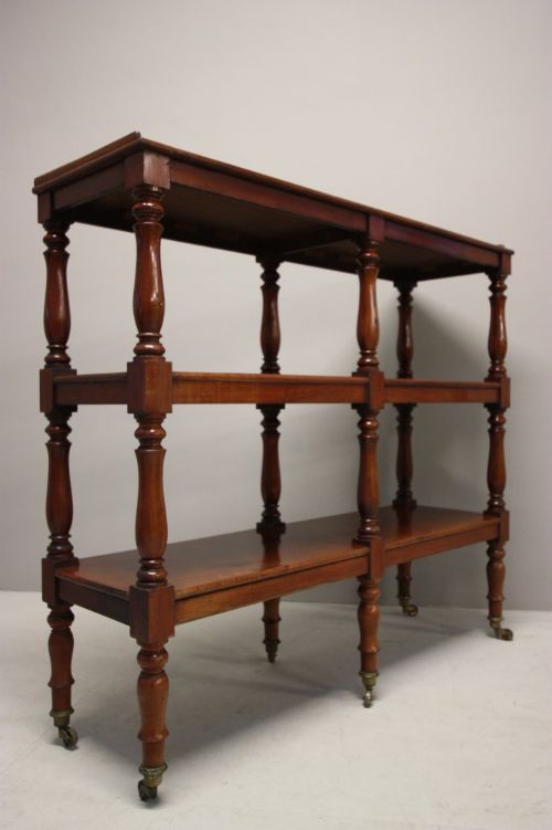 William IV Antique Mahogany Dumb Waiter.