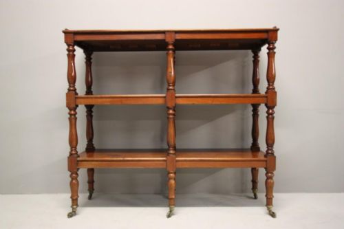 fig 1. William IV Antique Mahogany Dumb Waiter.