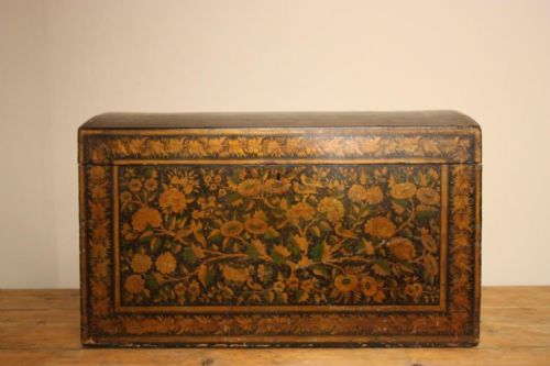 Fabulous Regency Antique Kashmiri Trunk.