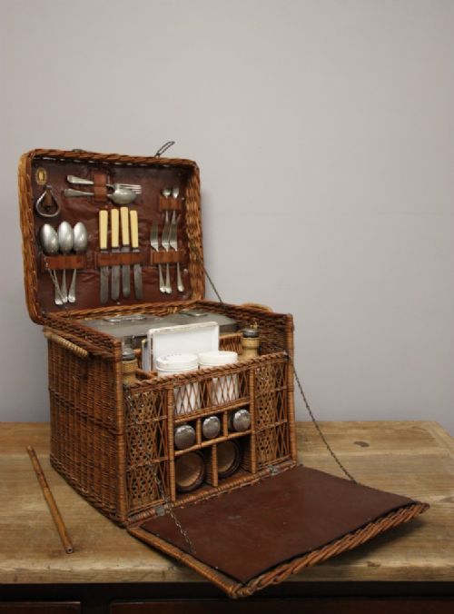 The Ultimate Edwardian Antique Picnic Hamper